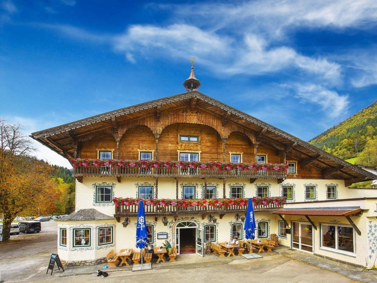 Alpenlodge, Ferienwohnung 8 Thiersee Dış mekan fotoğraf